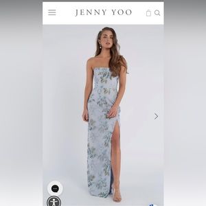 Jenny Yoo Mercy Dress in Whisper Blue (unaltered)